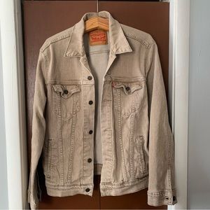 Khaki Color Levi’s Denim Jacket